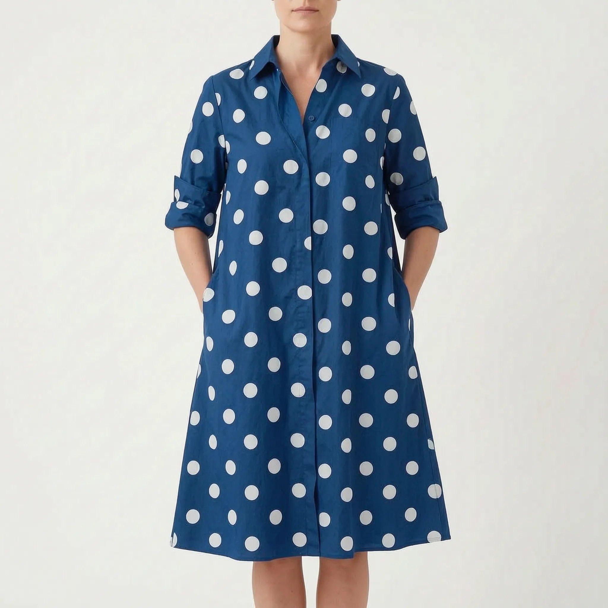 Casual Luchtige Blouse Jurk | Navando 