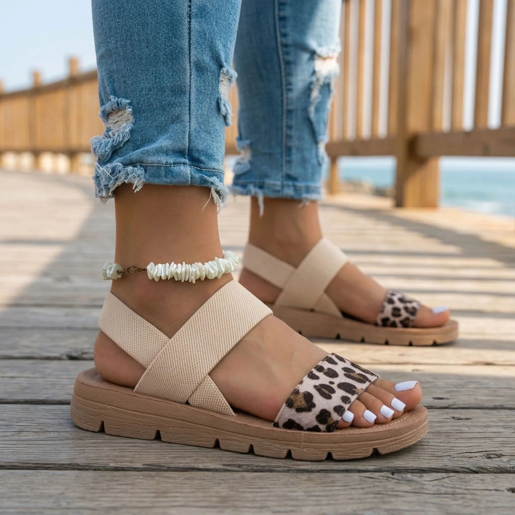 Casual Platform Sandalen | Navando 