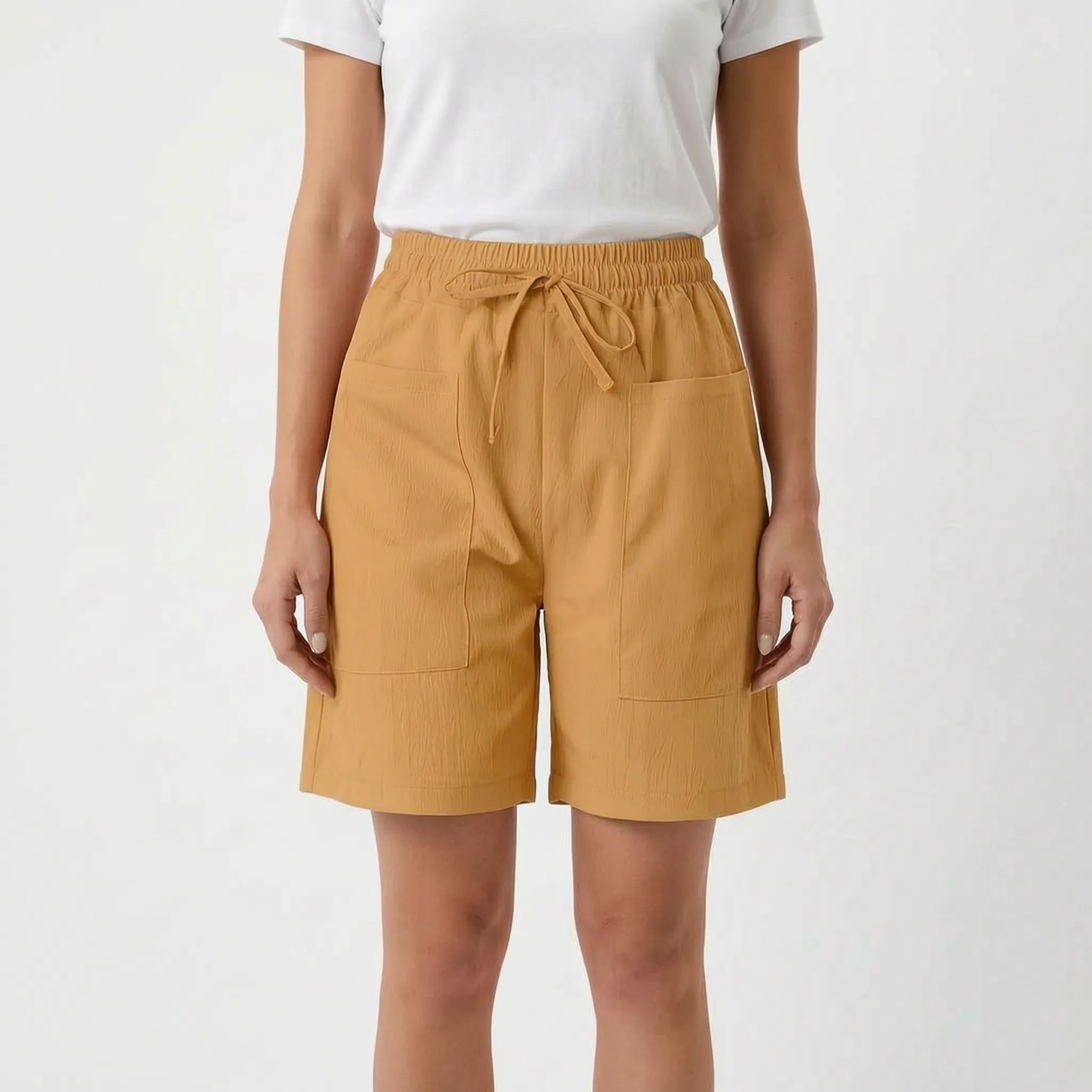 Casual Shorts Met Wijde Pijpen | Navando 