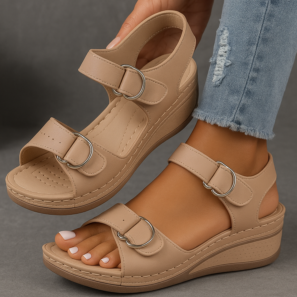 Casual Sleehak Sandalen | Navando