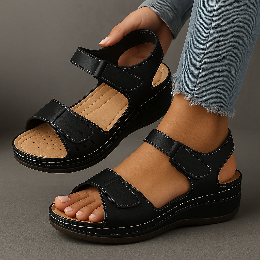 Casual Sleehak Sandalen | Navando