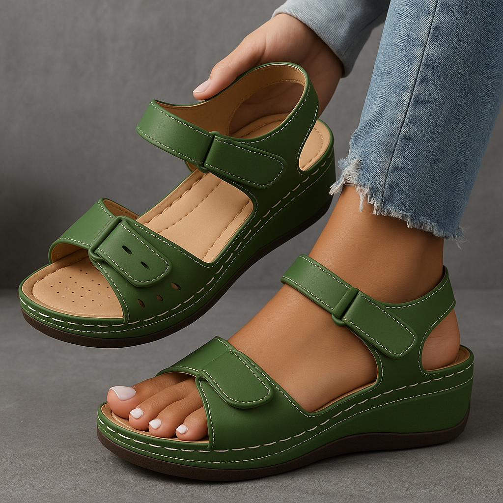 Casual Sleehak Sandalen | Navando