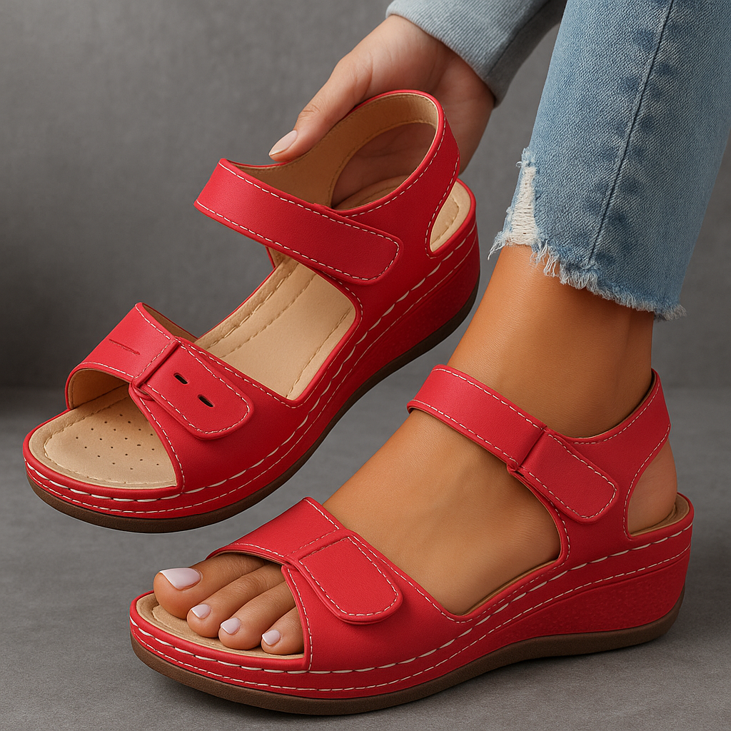Casual Sleehak Sandalen | Navando