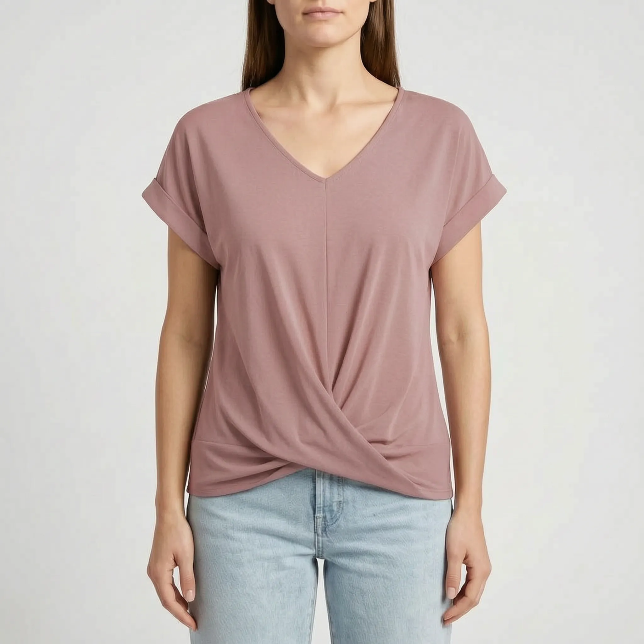 Casual V-Hals Blouse | Navando 