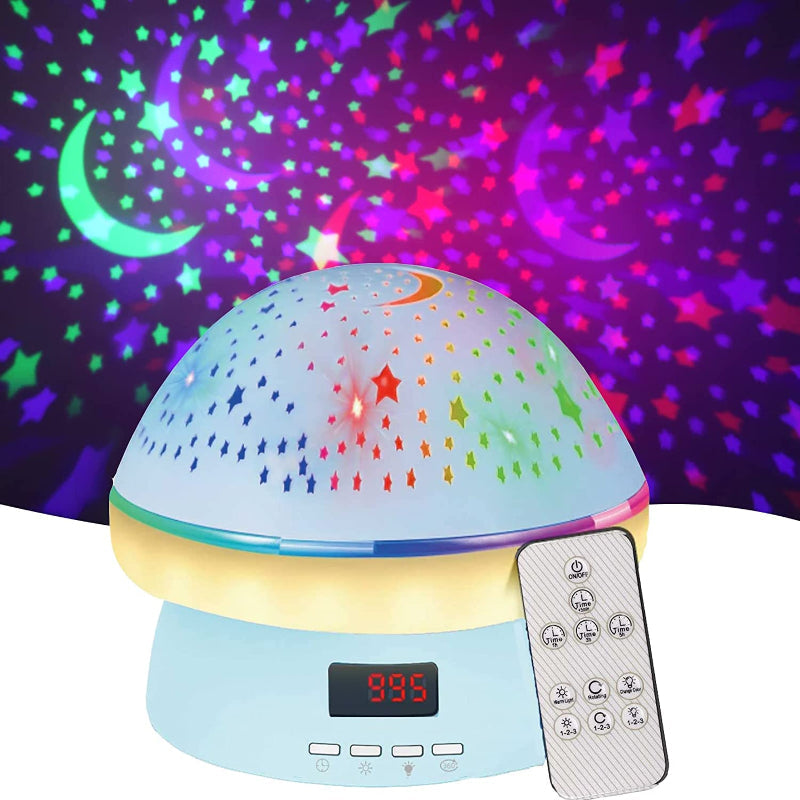 Chloe | Roterend Nachtlampje Met Sterren Projector