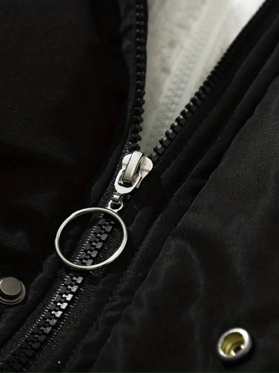 Chloé | Warme winterjas met rits – comfort en stijl voor koude dagen 2