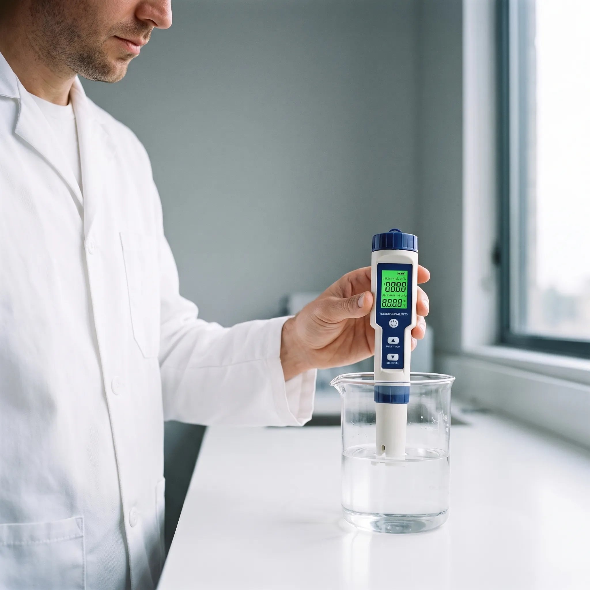 Cilindervormige Draagbare Digitale Ph Meter | Navando 