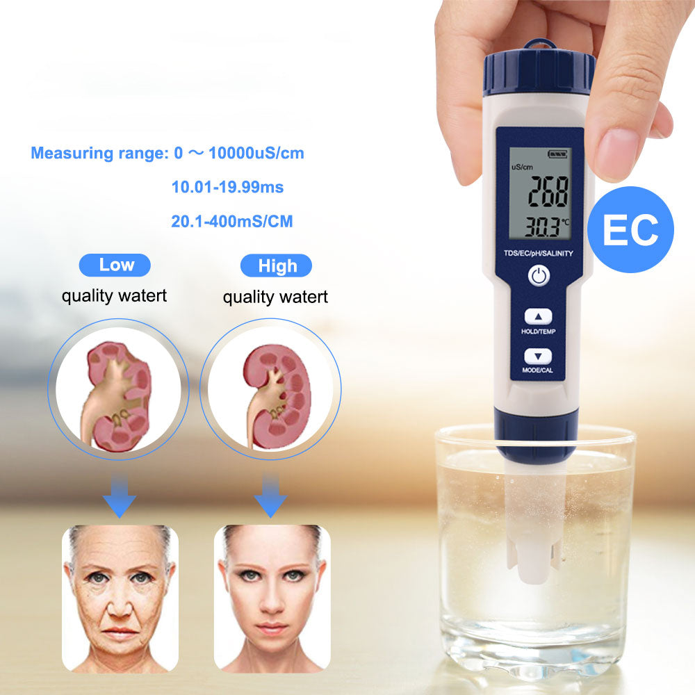 Cilindervormige Draagbare Digitale Ph Meter | Navando 