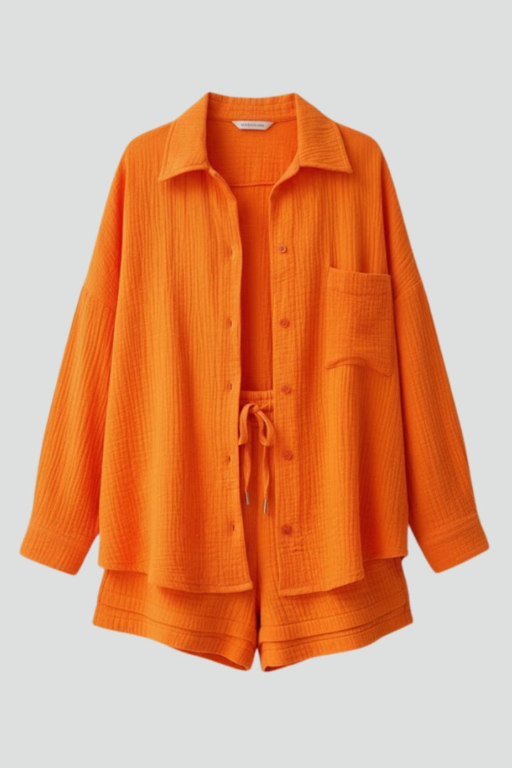 Comfortabele Casual Zomerse Tweedelige Set | Navando 