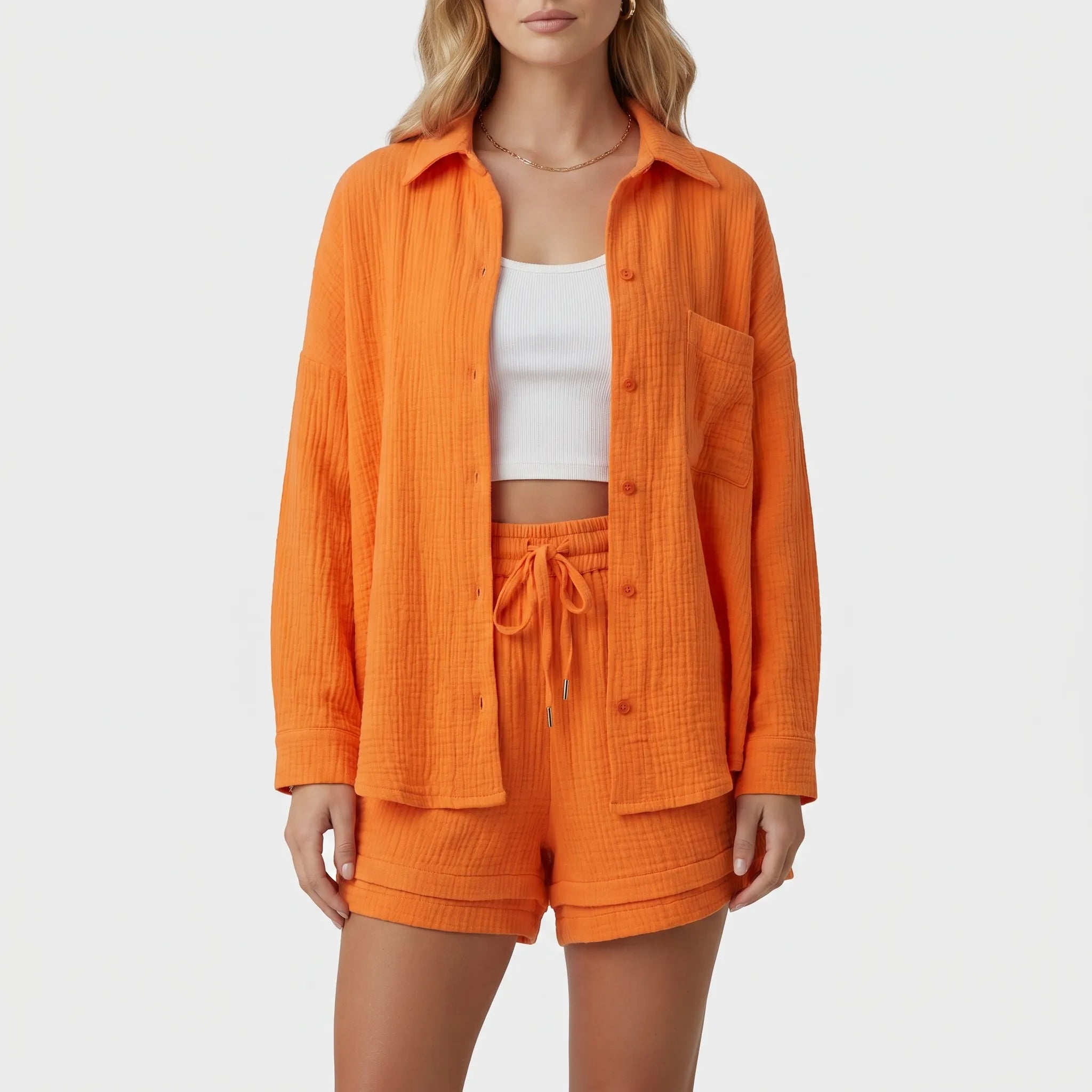 Comfortabele Casual Zomerse Tweedelige Set | Navando 
