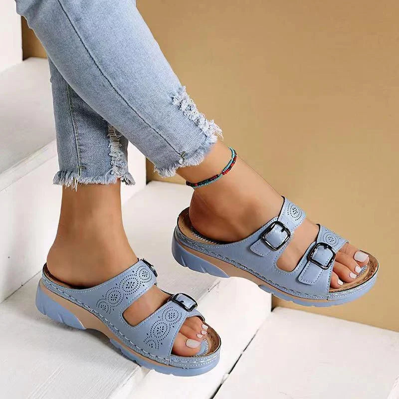 Comfortabele Instapsandalen | Navando