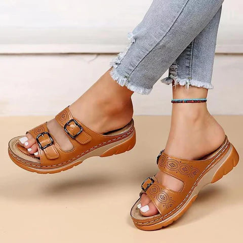 Comfortabele Instapsandalen | Navando