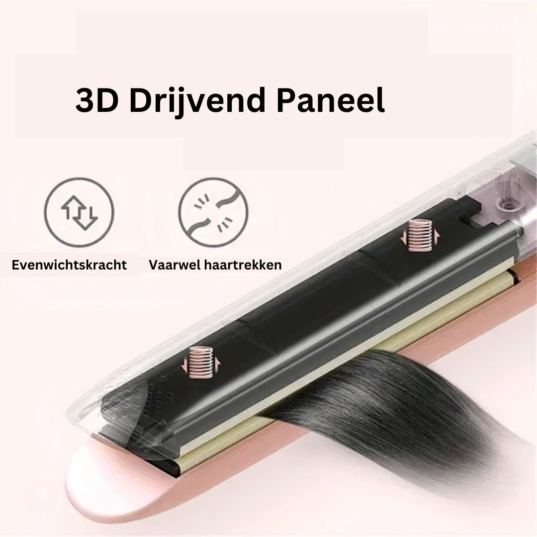 Compacte 2-In-1 stijltang | Navando 