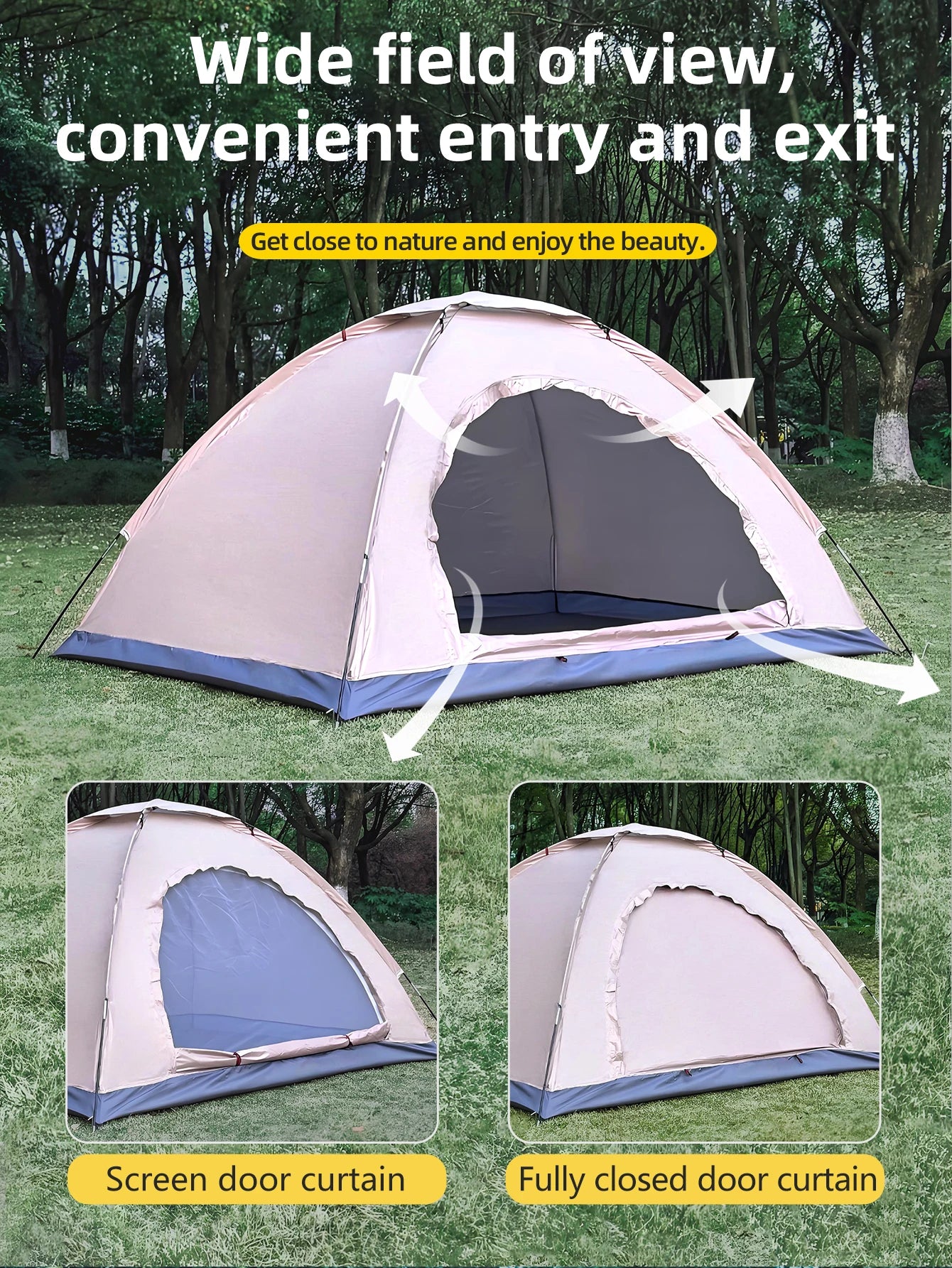 Compacte Koepeltent | Navando 