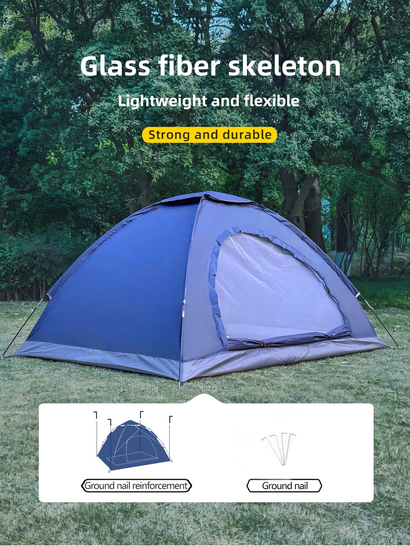 Compacte Koepeltent | Navando 