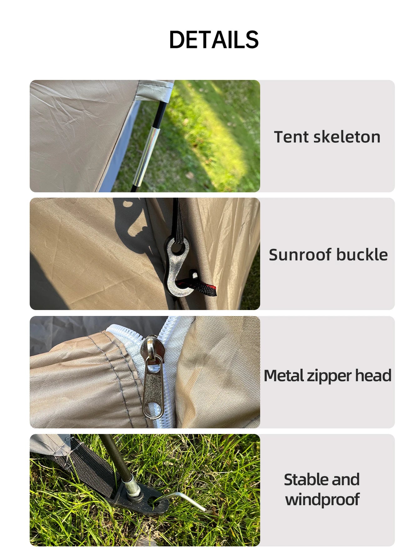 Compacte Koepeltent | Navando 