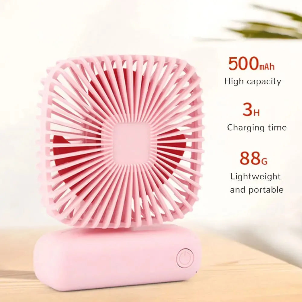 Compacte Oplaadbare Bureauventilator | Navando