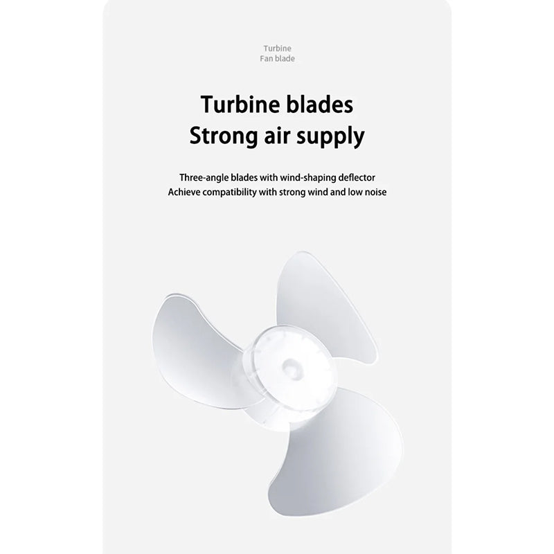 Compacte Oplaadbare Klemventilator | Navando 