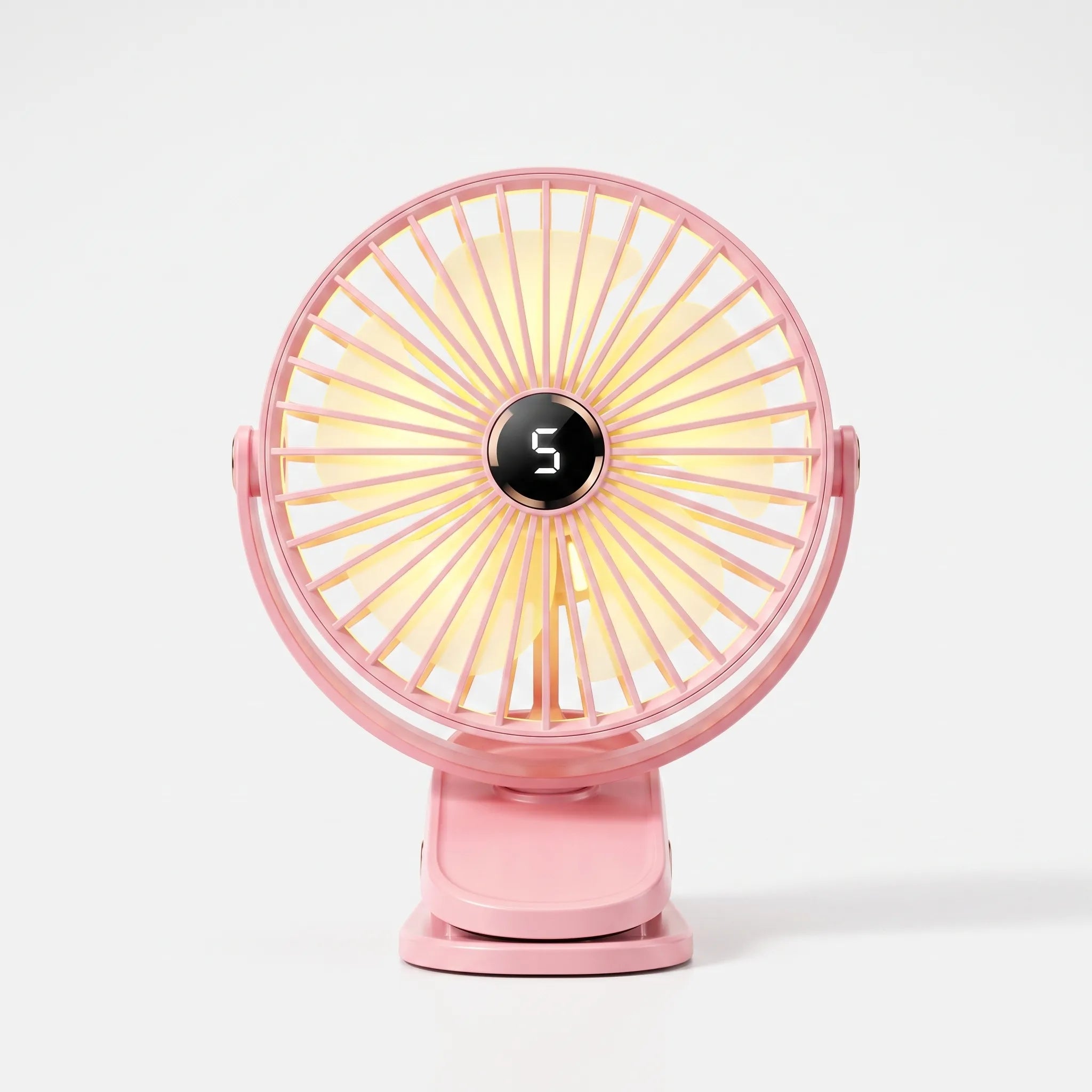Compacte Oplaadbare Klemventilator | Navando 