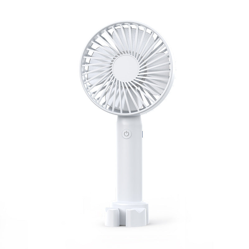 Compacte Oplaadbare USB-Handventilator Met Een Bureauvoet | Navando 