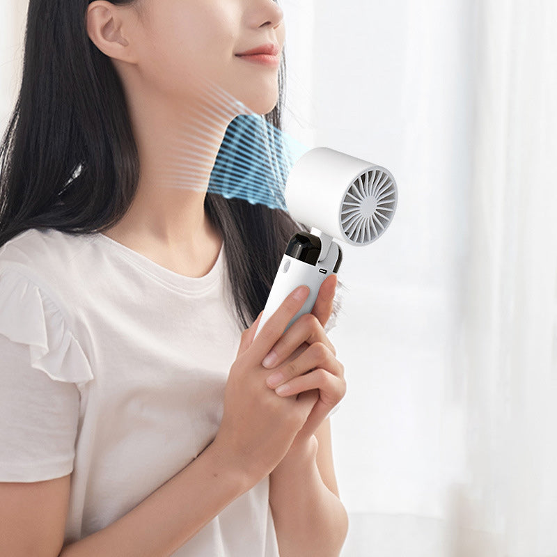 Compacte Oplaadbare Ventilator Met Display | Navando 