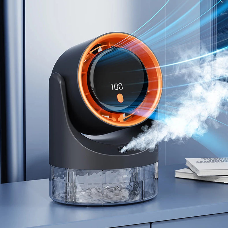 Compacte Roterende Bureauventilator | Navando 