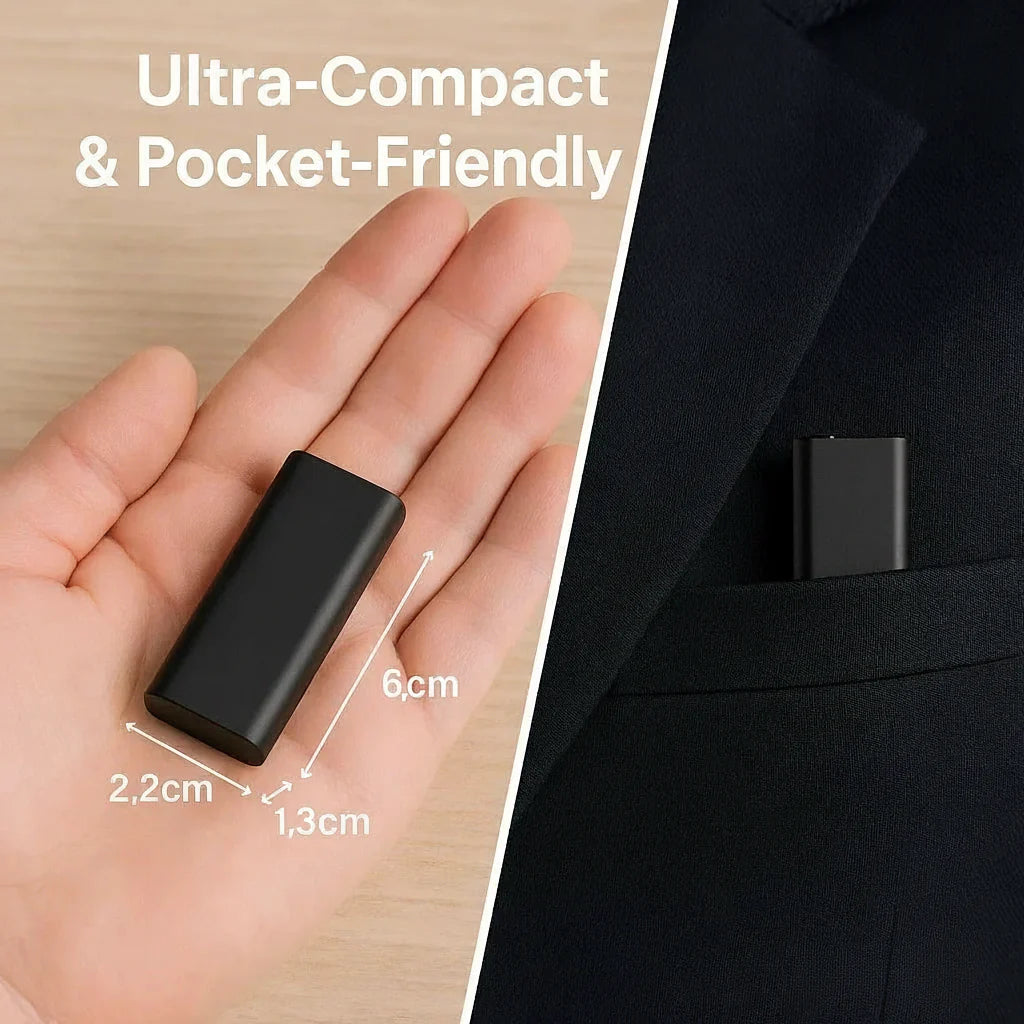 Compacte Voicerecorder | Navando