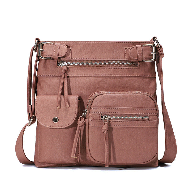 Crossbodytas Met Ritsvakken | Navando 