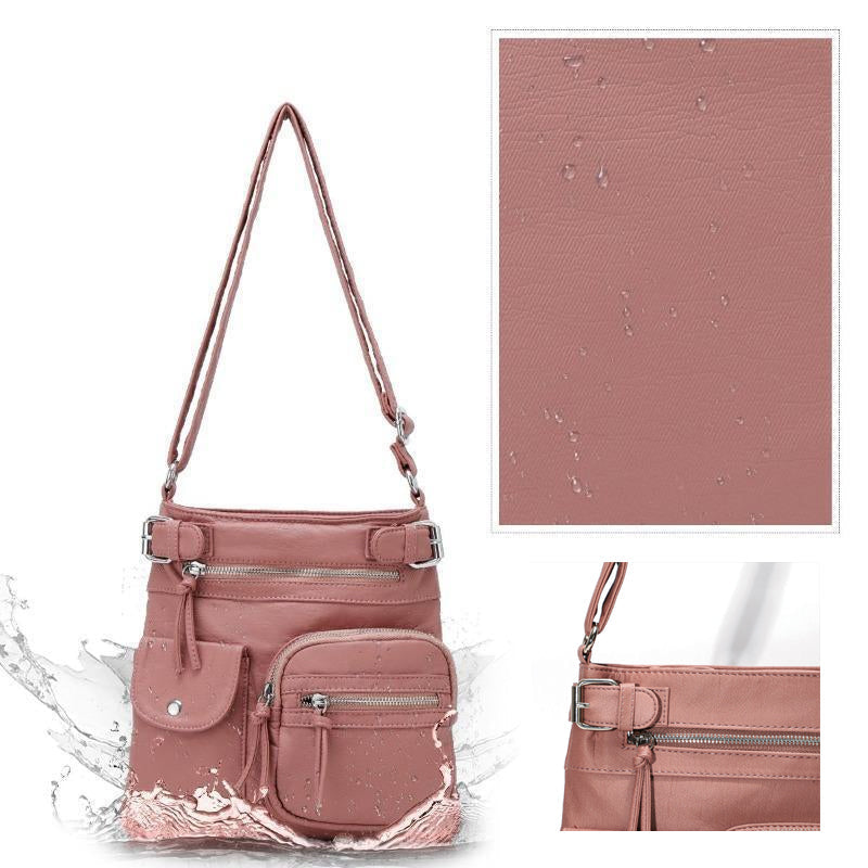 Crossbodytas Met Ritsvakken | Navando 