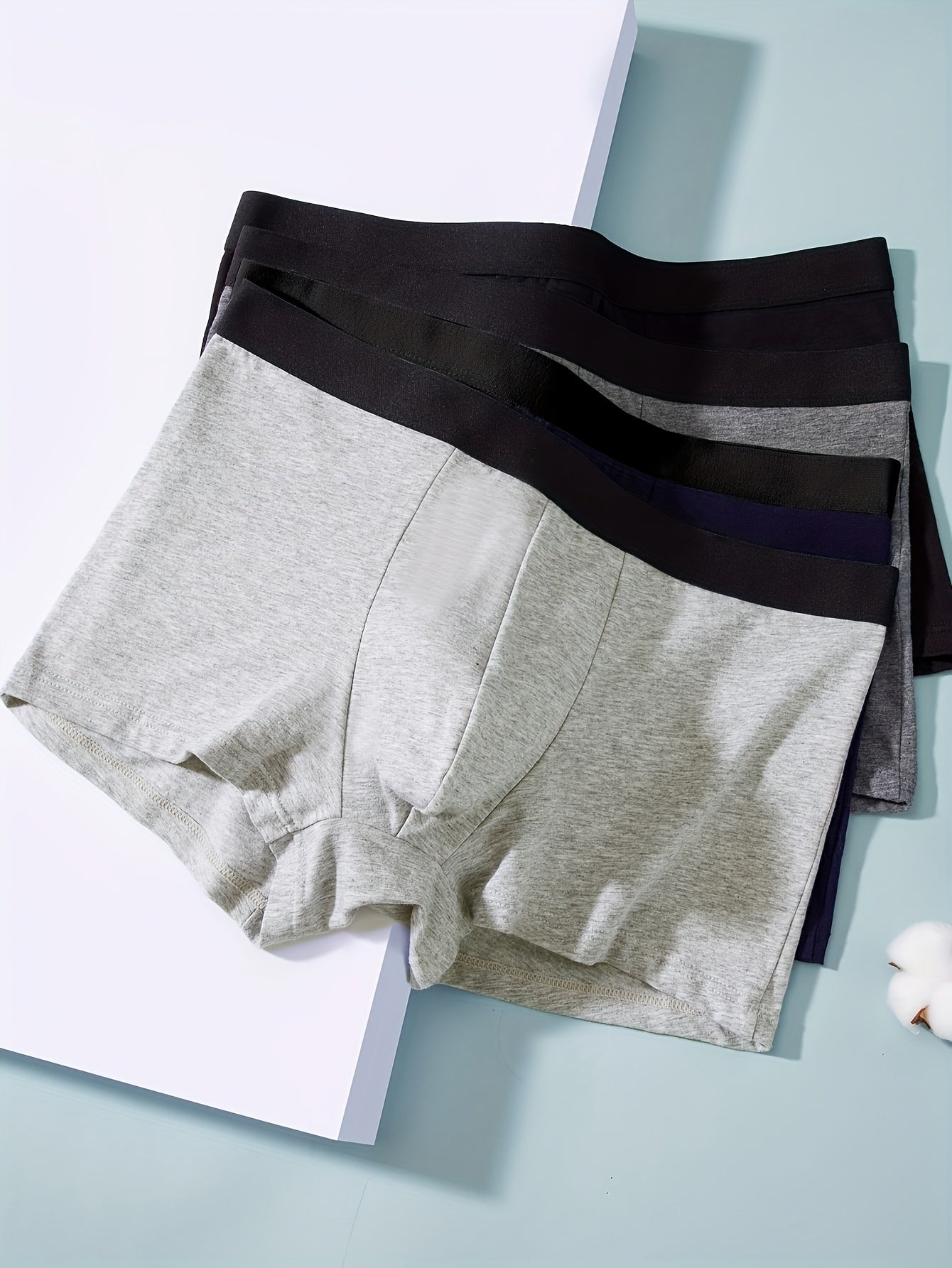 Daan | Ademend katoen boxershorts 4-pack 1