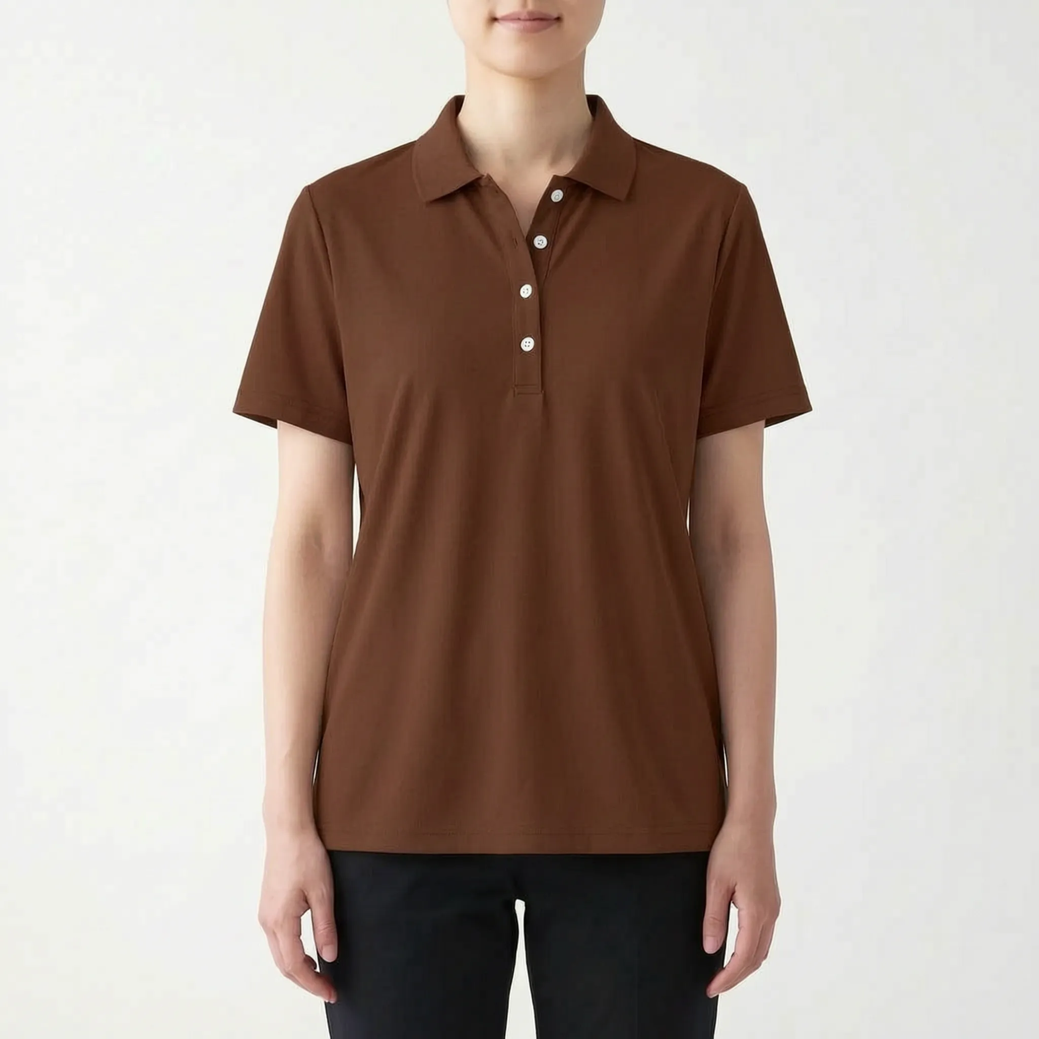 Dames Poloshirt Met Korte Mouwen | Navando 