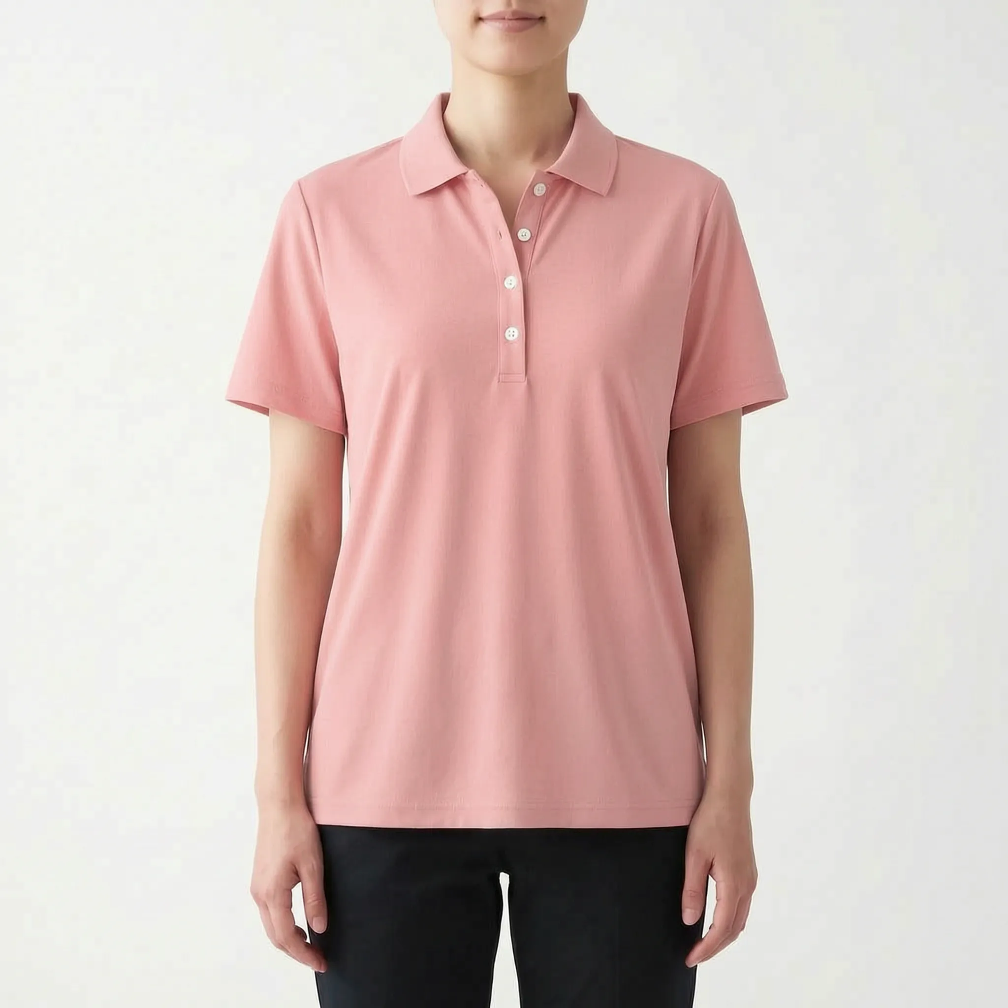 Dames Poloshirt Met Korte Mouwen | Navando 