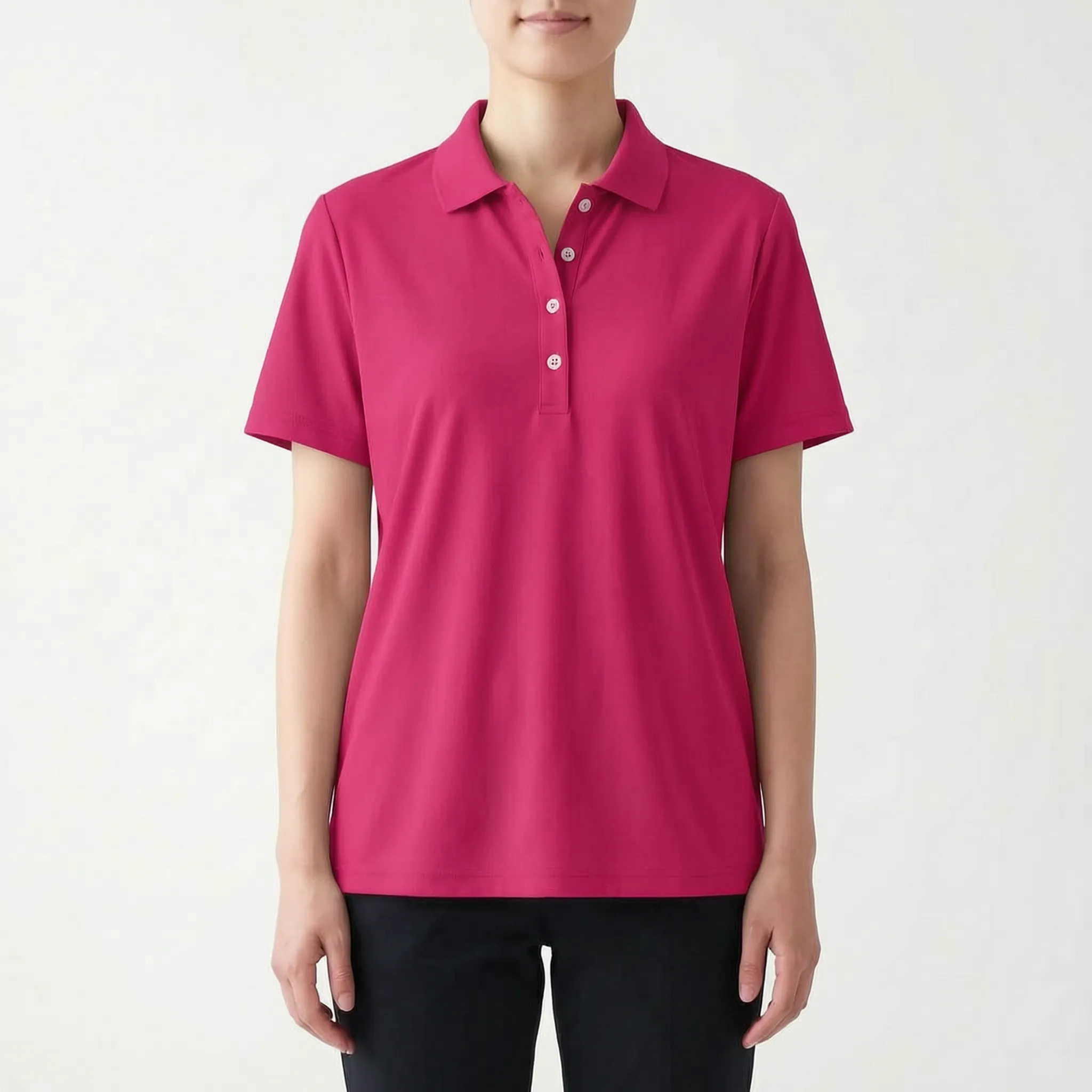 Dames Poloshirt Met Korte Mouwen | Navando 