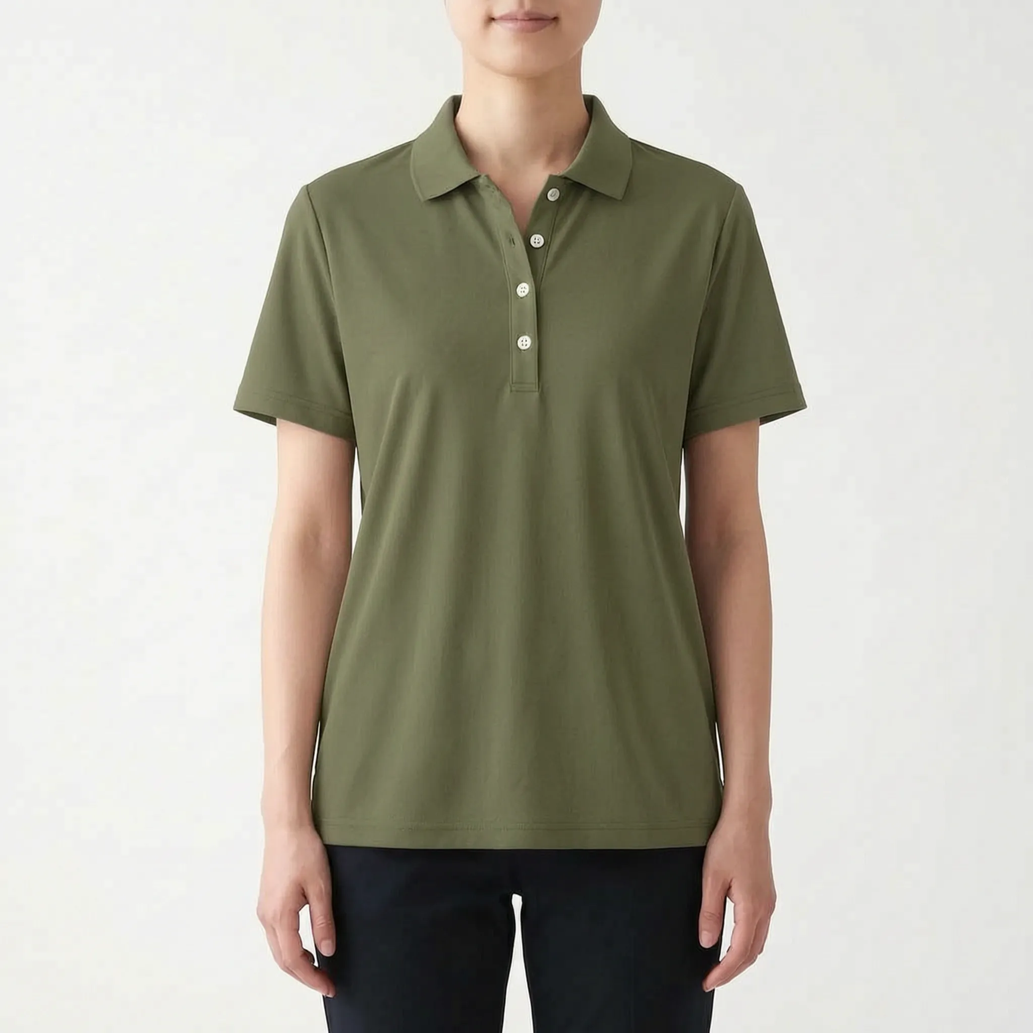 Dames Poloshirt Met Korte Mouwen | Navando 