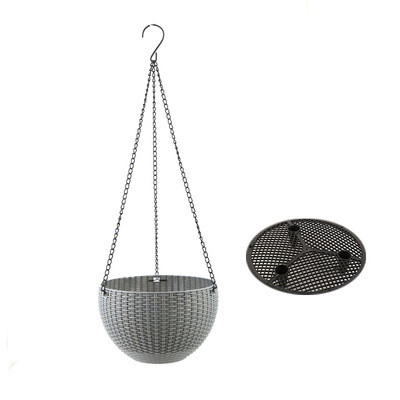 Decoratieve gevlochten hangmand | Natuurlijke charme, weerbestendig materiaal 10