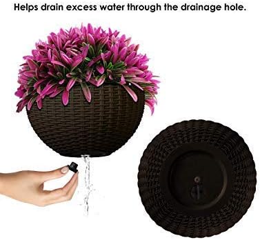 Decoratieve gevlochten hangmand | Natuurlijke charme, weerbestendig materiaal 8