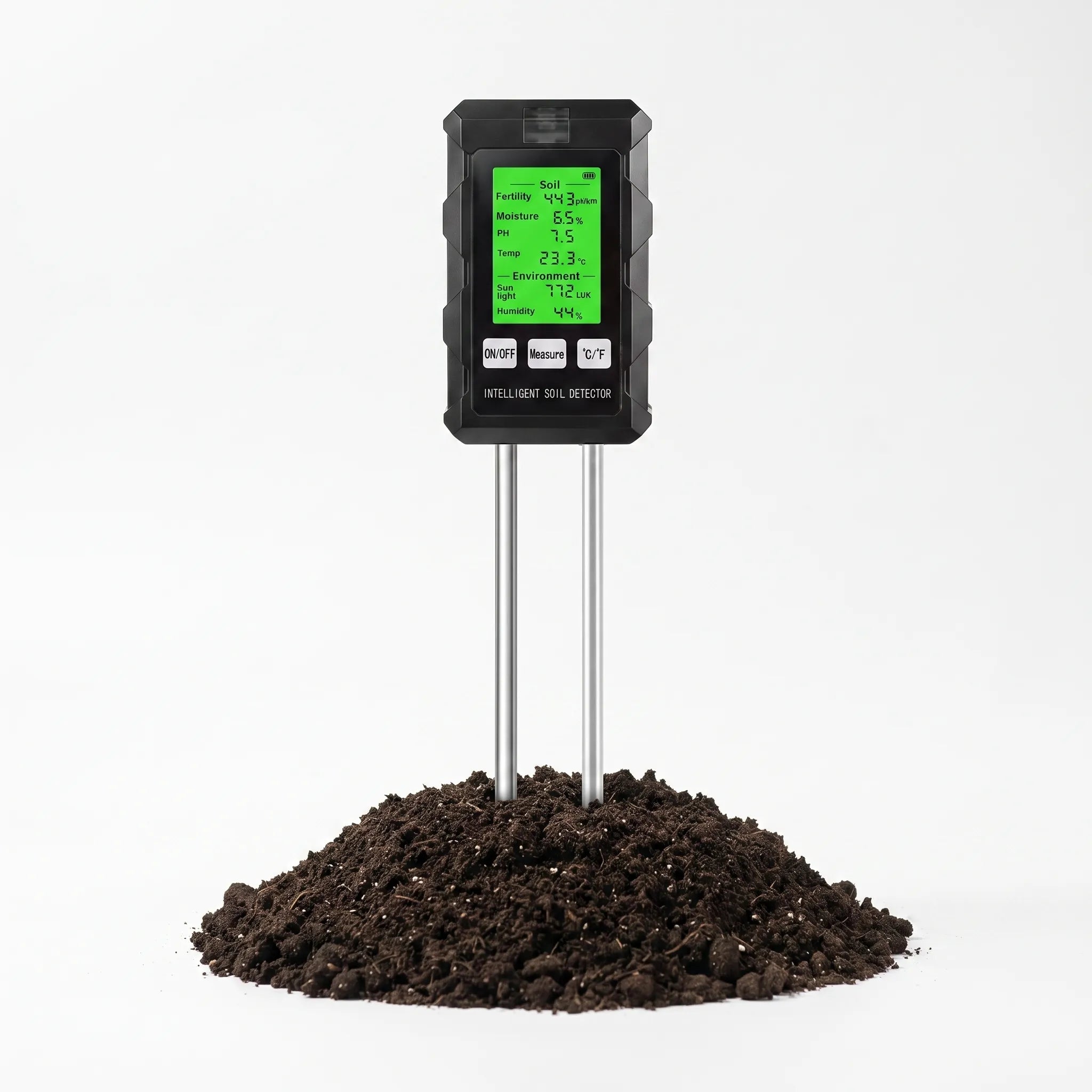 Digitale 6-In-1 Bodemtester | Navando 
