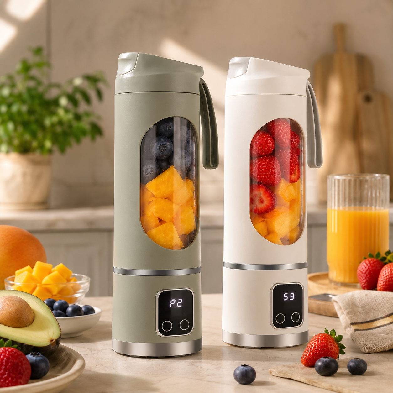 Draadloze Oplaadbare Blender | Navando