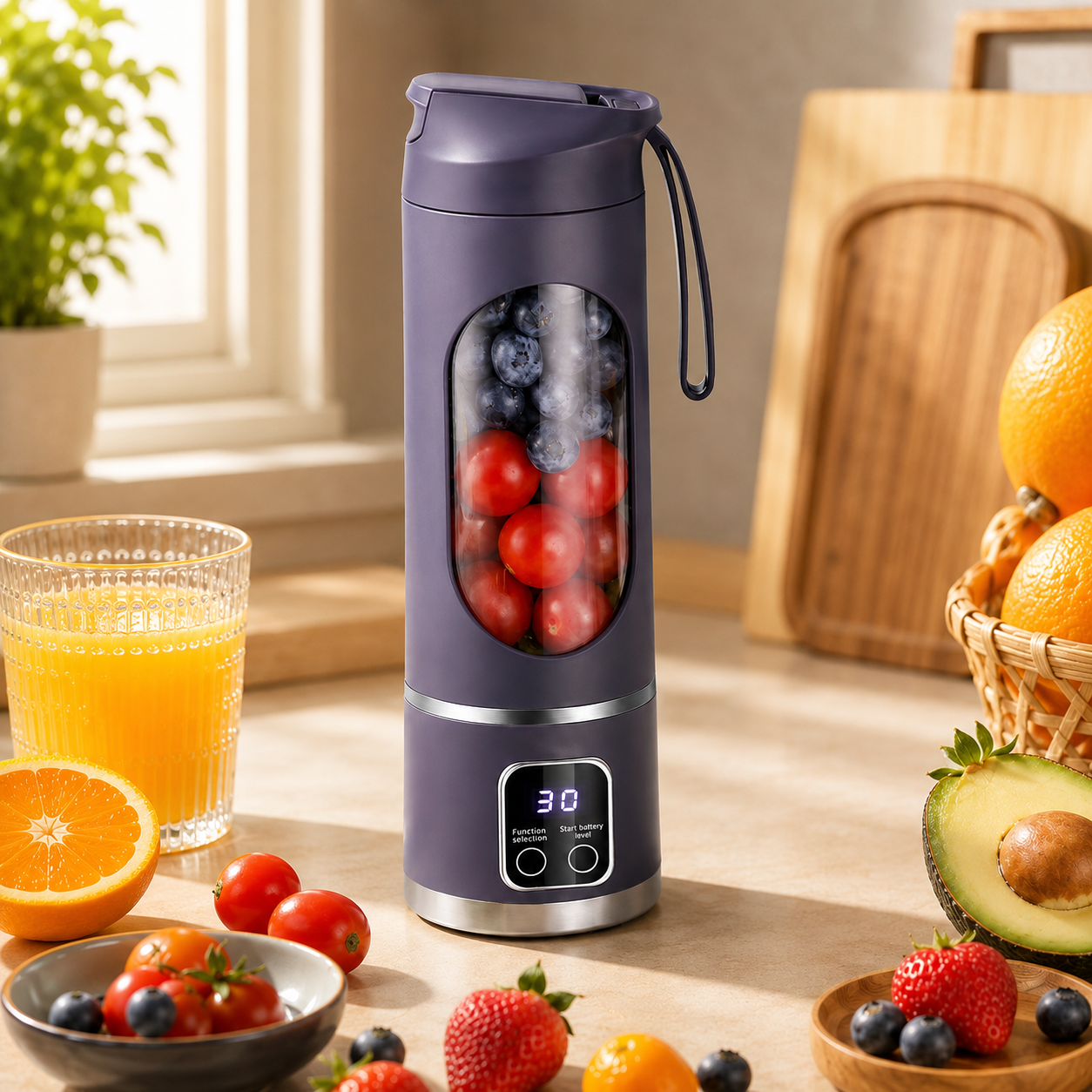 Draadloze Oplaadbare Blender | Navando