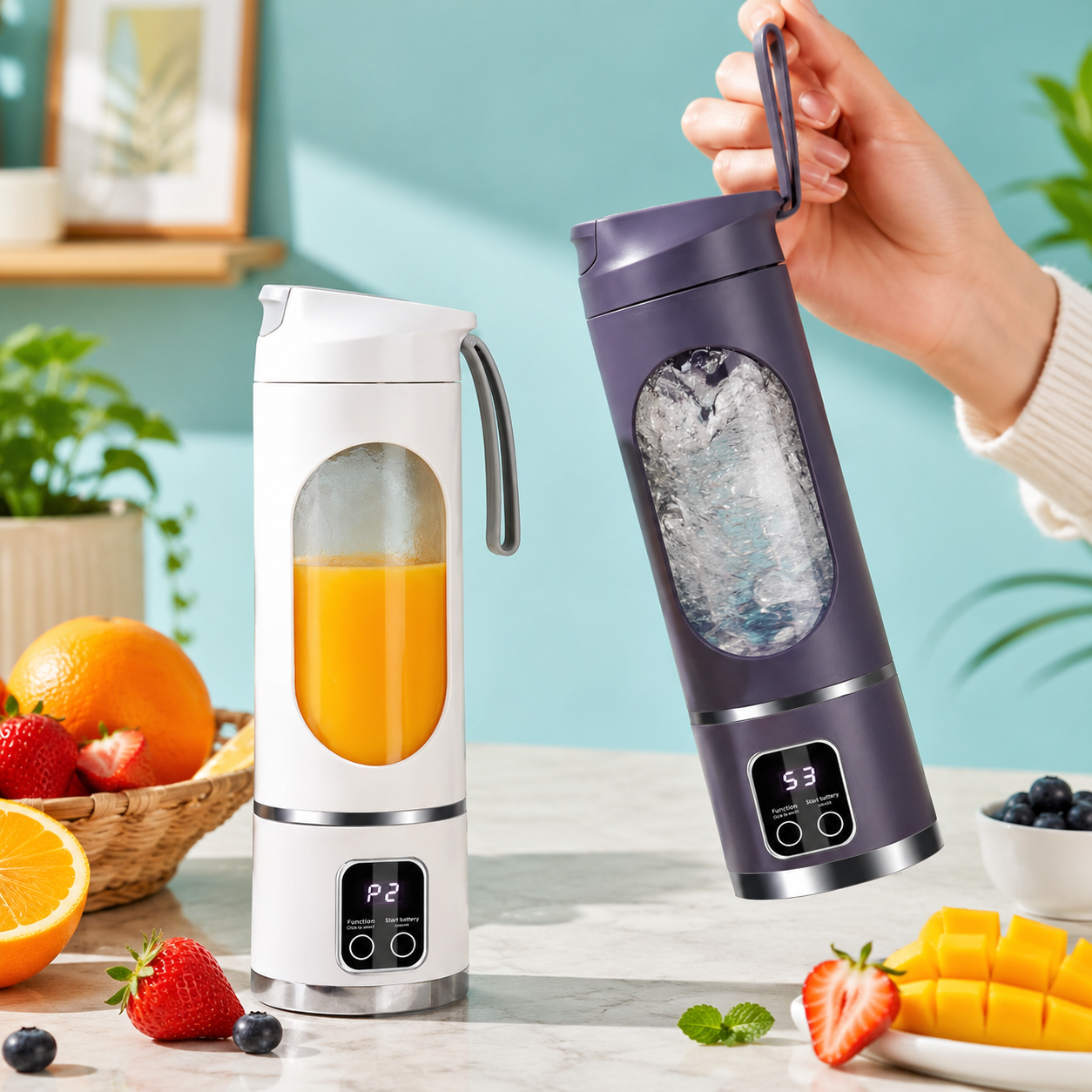 Draadloze Oplaadbare Blender | Navando