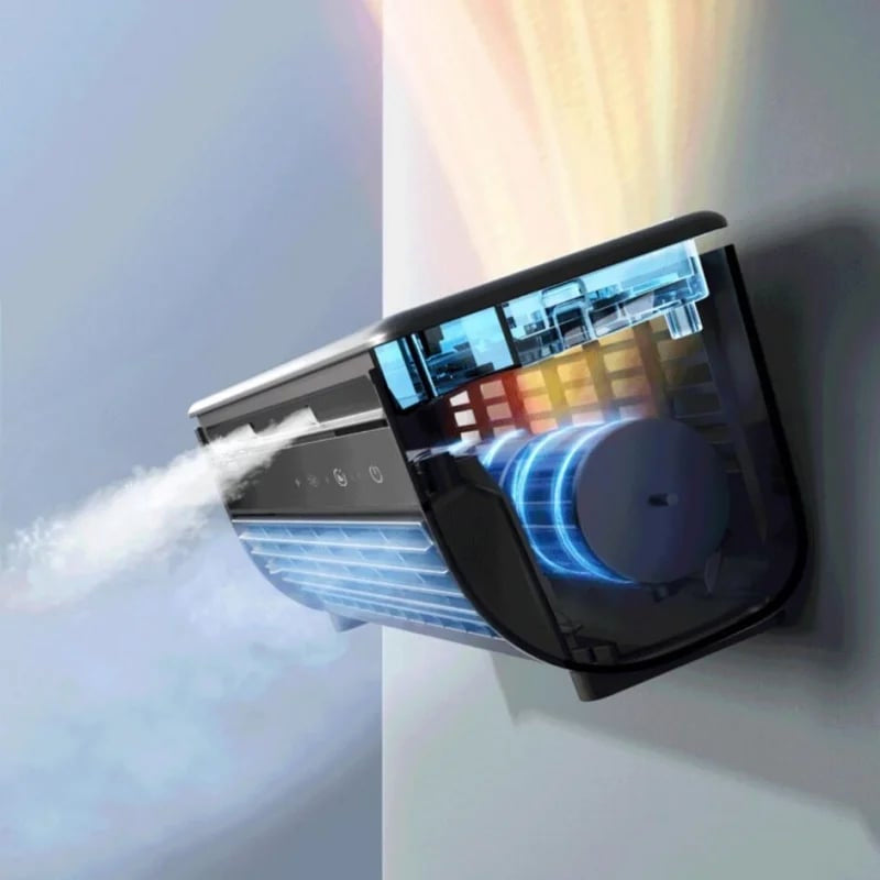Draadloze Oplaadbare Torenventilator | Navando
