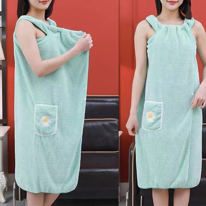 Draagbare Absorberende Badjas Dames | Navando