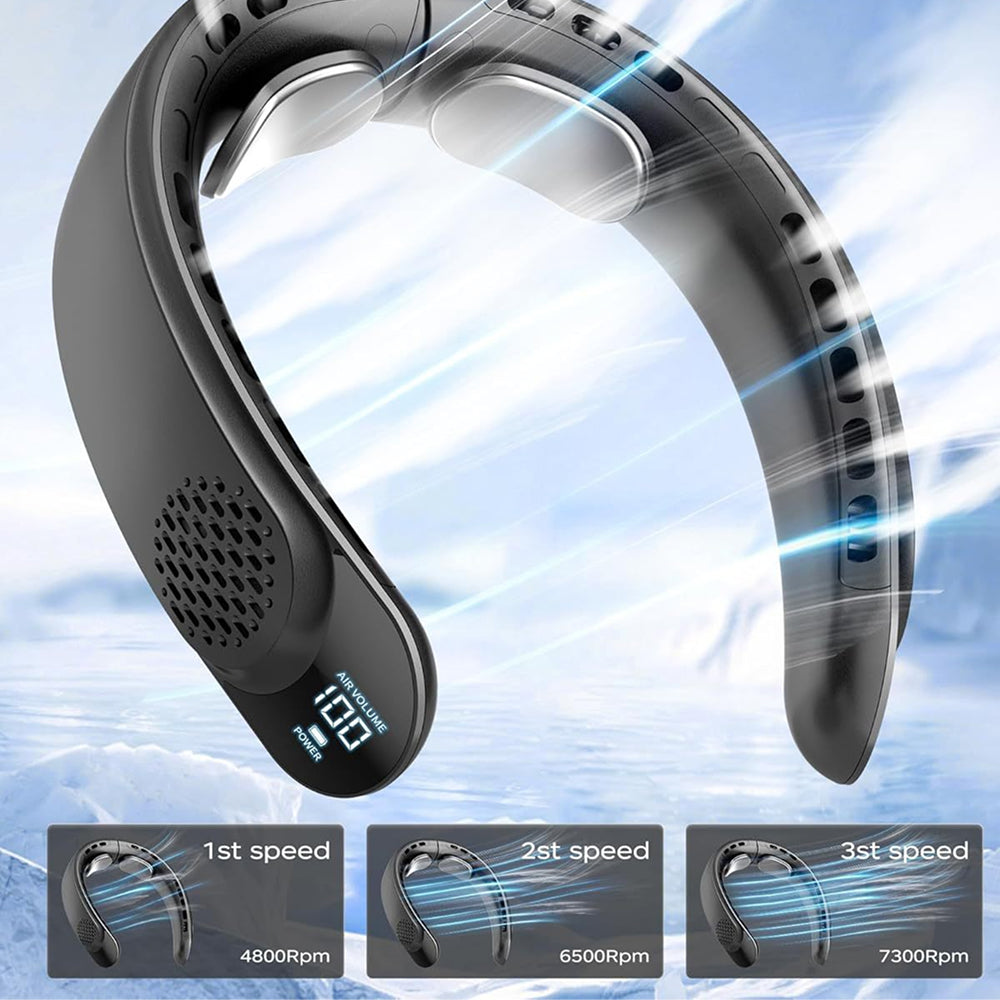 Draagbare Bladloze Nekventilator | Navando 