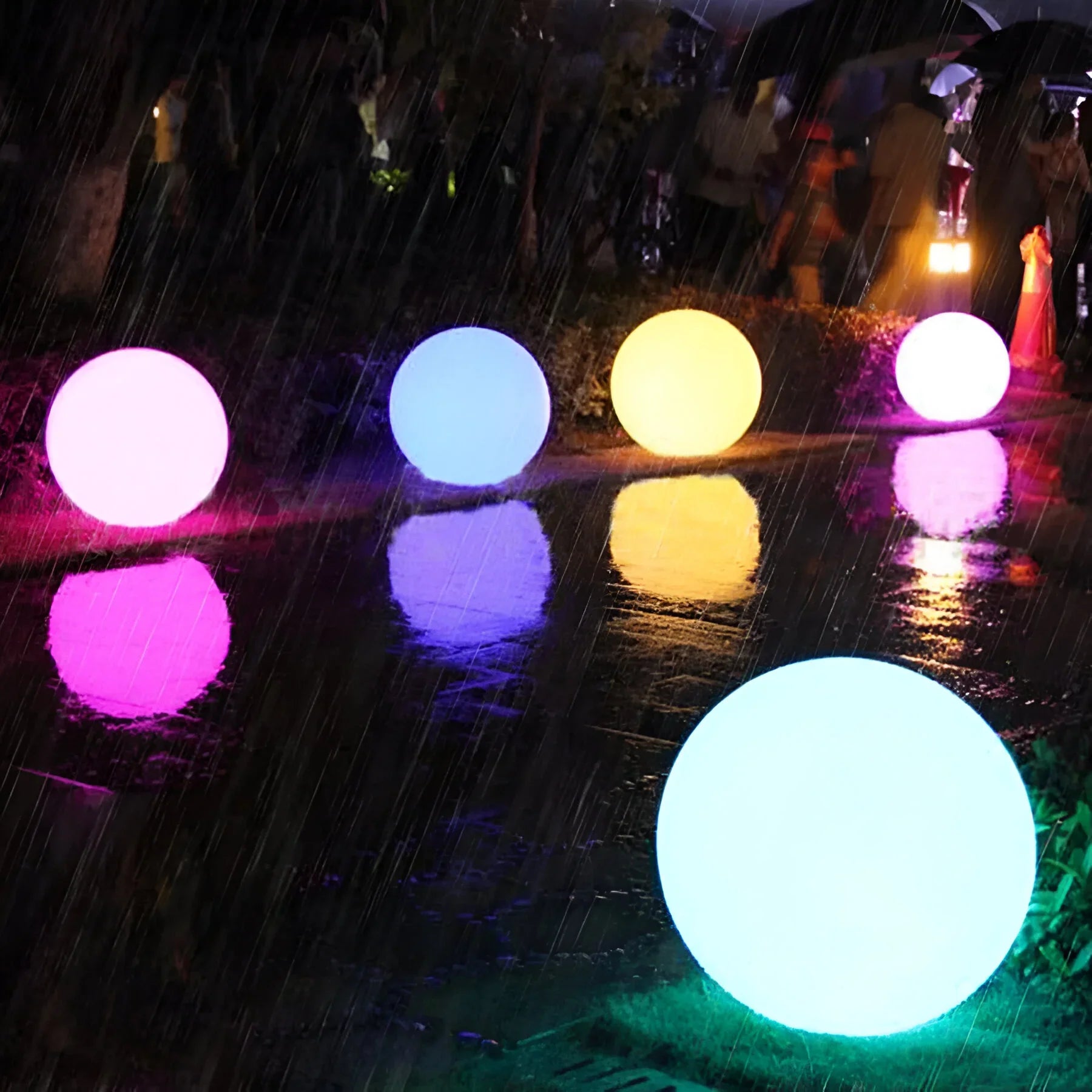 Draagbare Bolvormige LED-Lamp | Navando