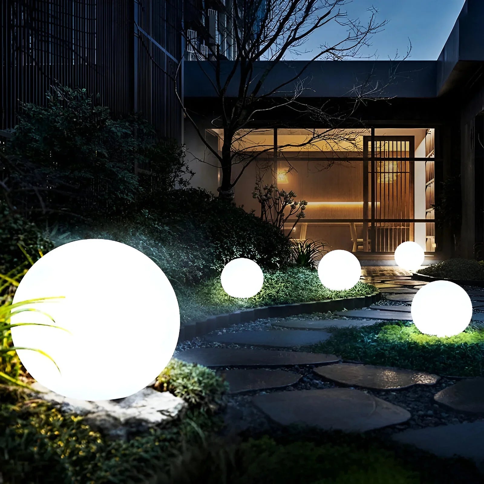 Draagbare Bolvormige LED-Lamp | Navando