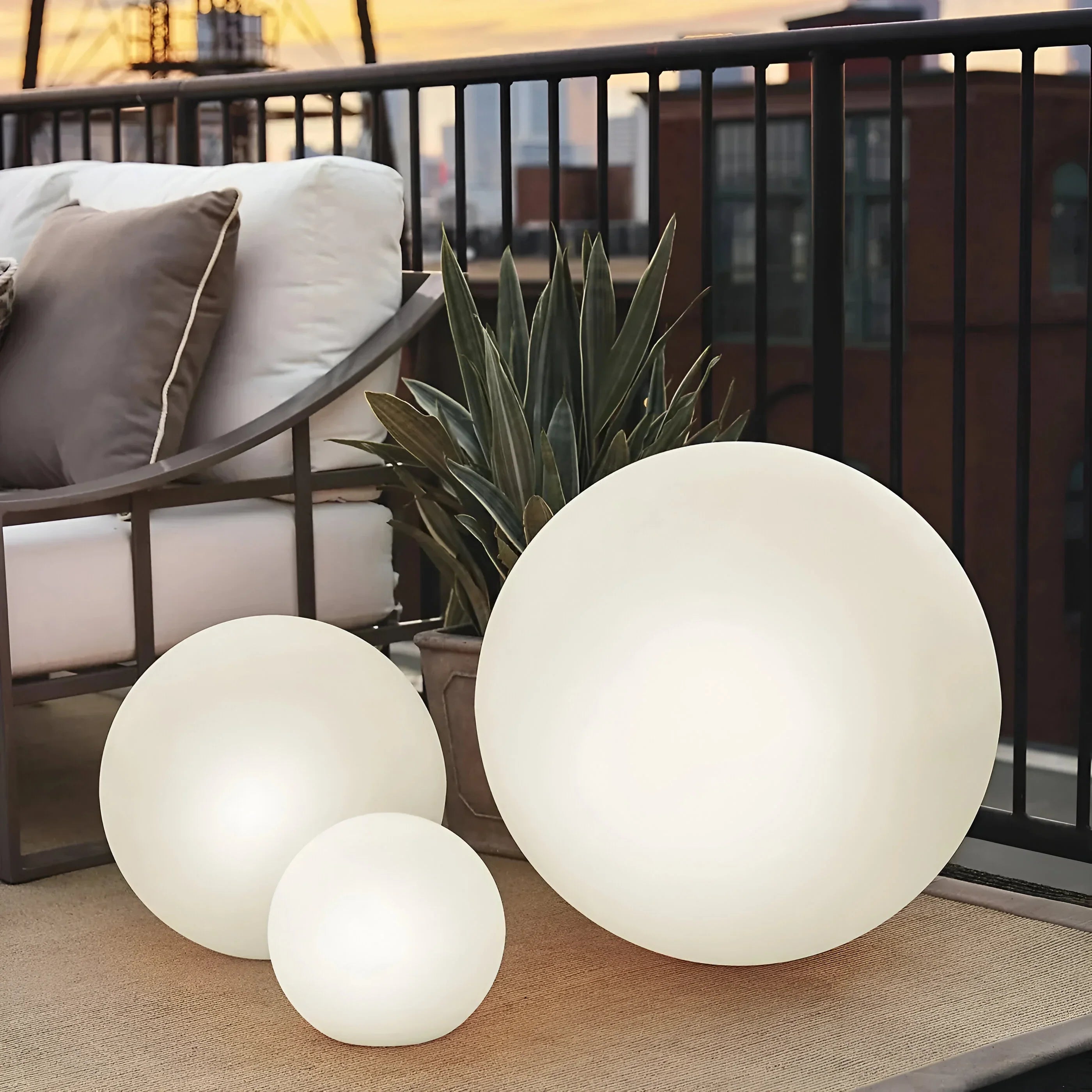 Draagbare Bolvormige LED-Lamp | Navando