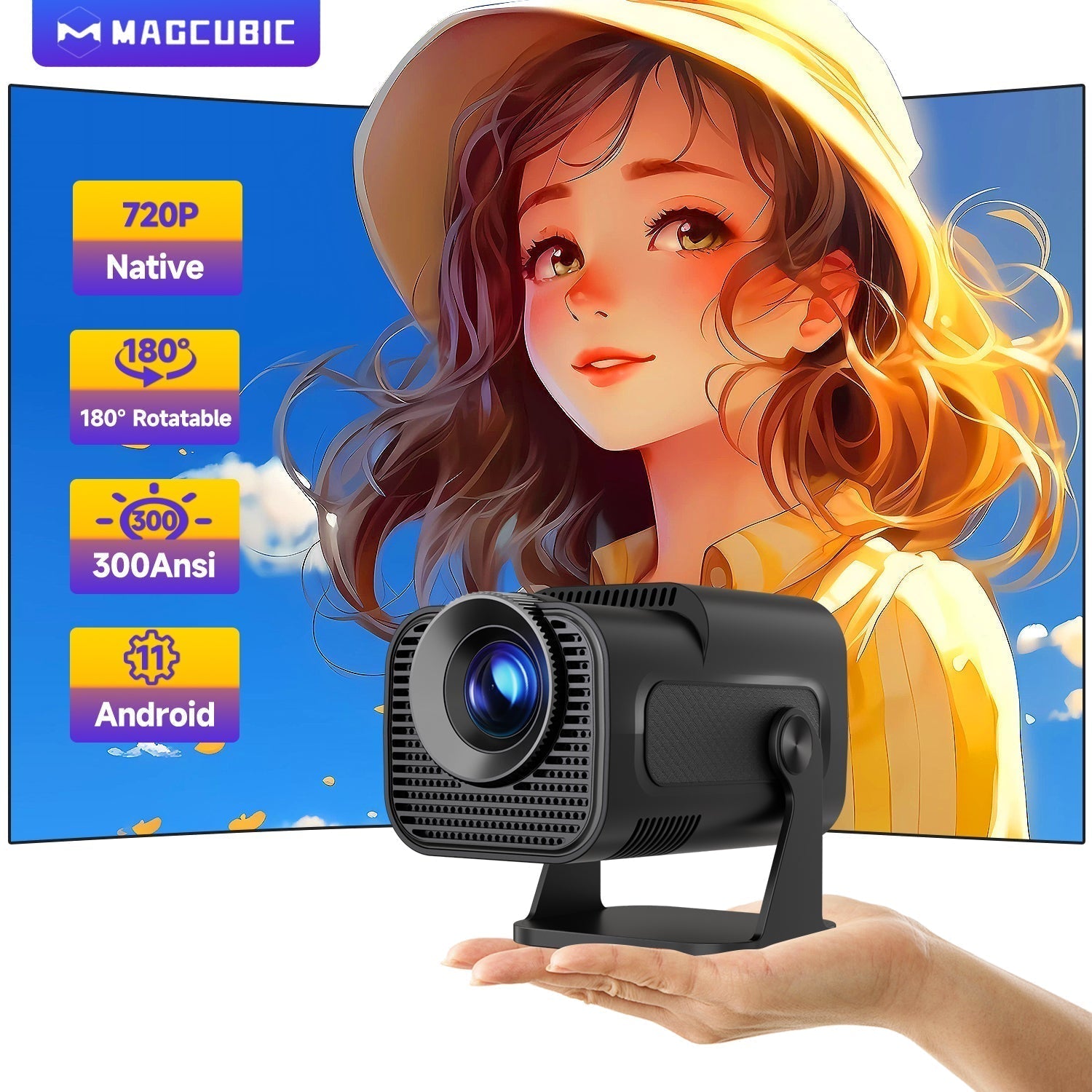 Draagbare Mini Projector | Navando 
