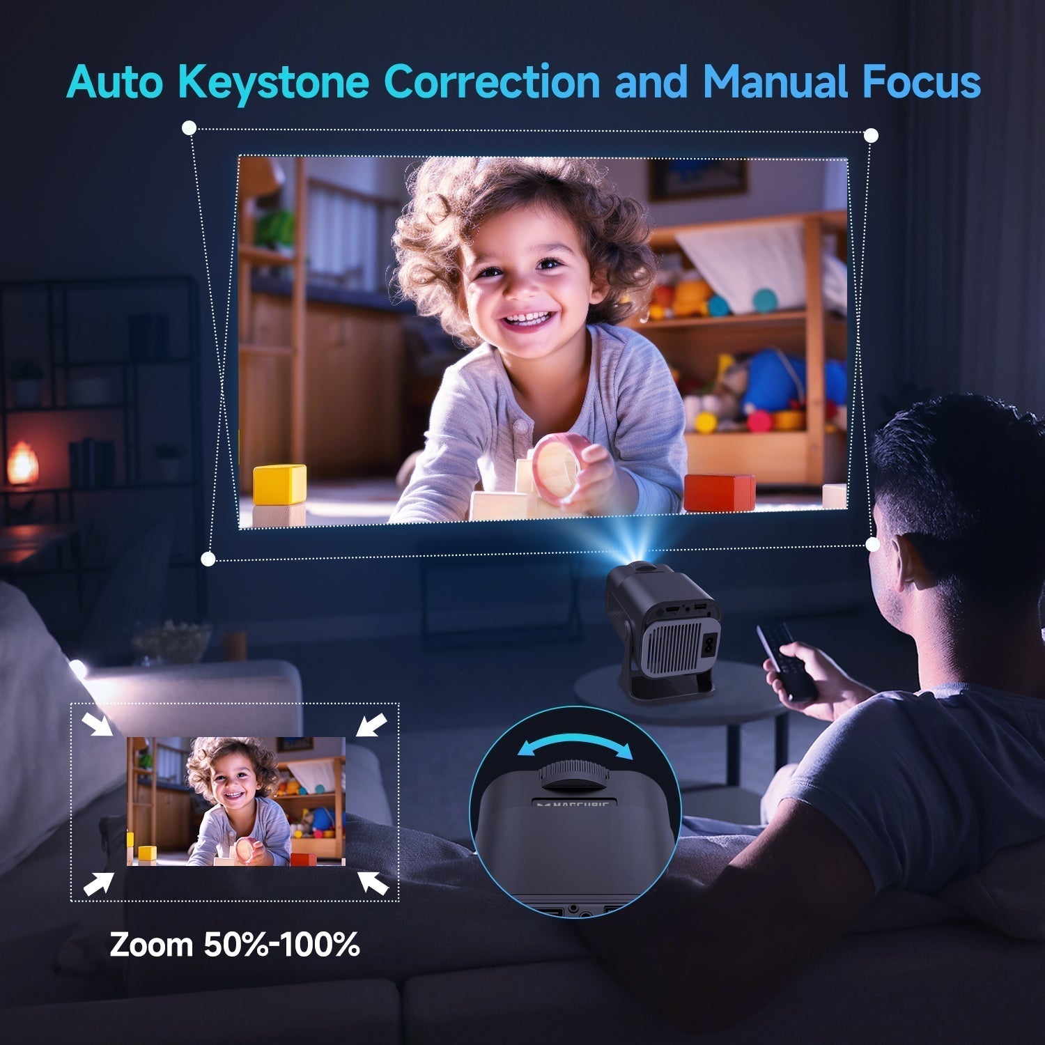 Draagbare Mini Projector | Navando 