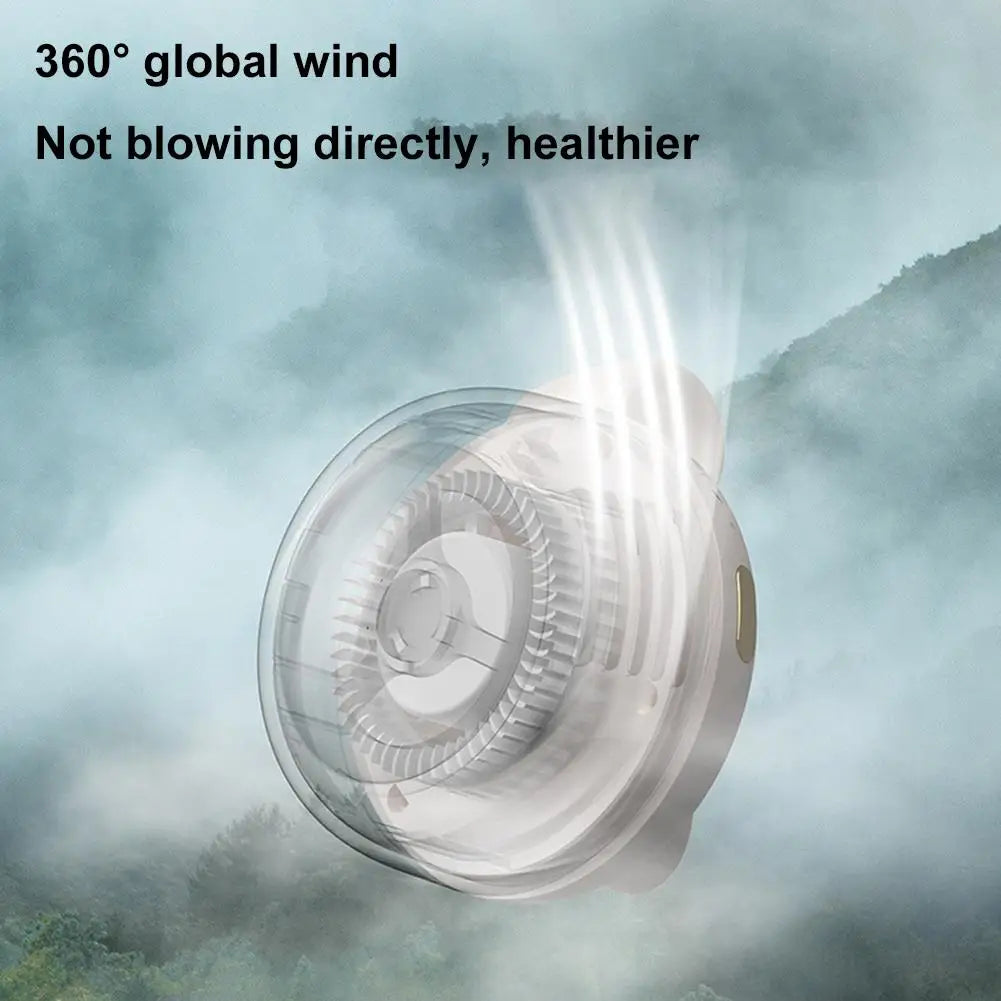 Draagbare Vleugelloze Mini Ventilator | Navando 