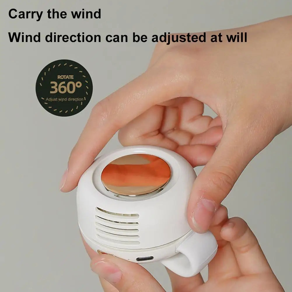 Draagbare Vleugelloze Mini Ventilator | Navando 